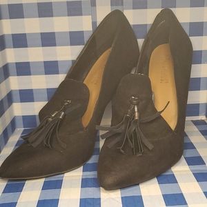 Cosmopolitan 'Billie' Black Pumps w/Tassels 9